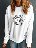 Ace Card Cowboy Graphic Long Sleeve Sweatshirt 5b87391cf95040849cb3b39d881d951a-Max-Origin
