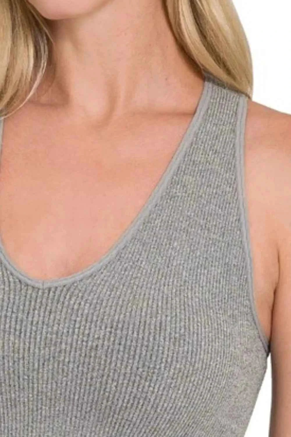 Zenana Seamless Ribbed Cropped Racerback Tank Top 5b9869cd-8f07-4314-a781-77d07f066d6c-Max-Origin