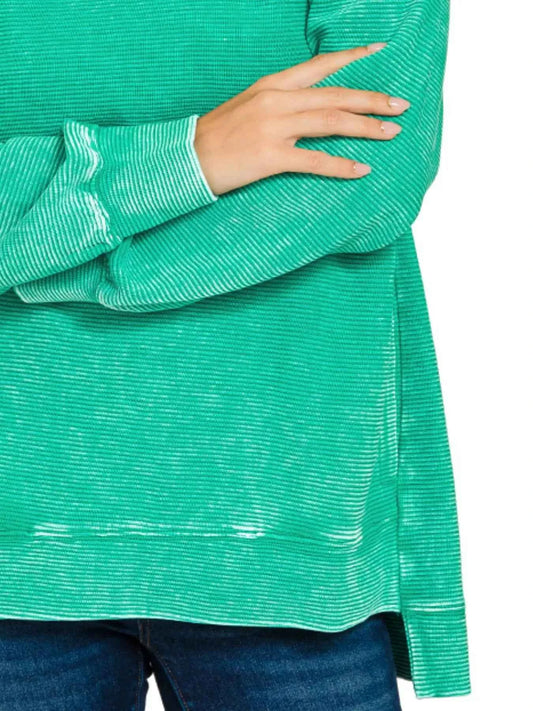 Full Size Acid Washed Double Ribbed Hi-low Sweatshirt Plus Size 5b9ceac0-ccbe-4367-ac35-68566311f70b-Max-Origin