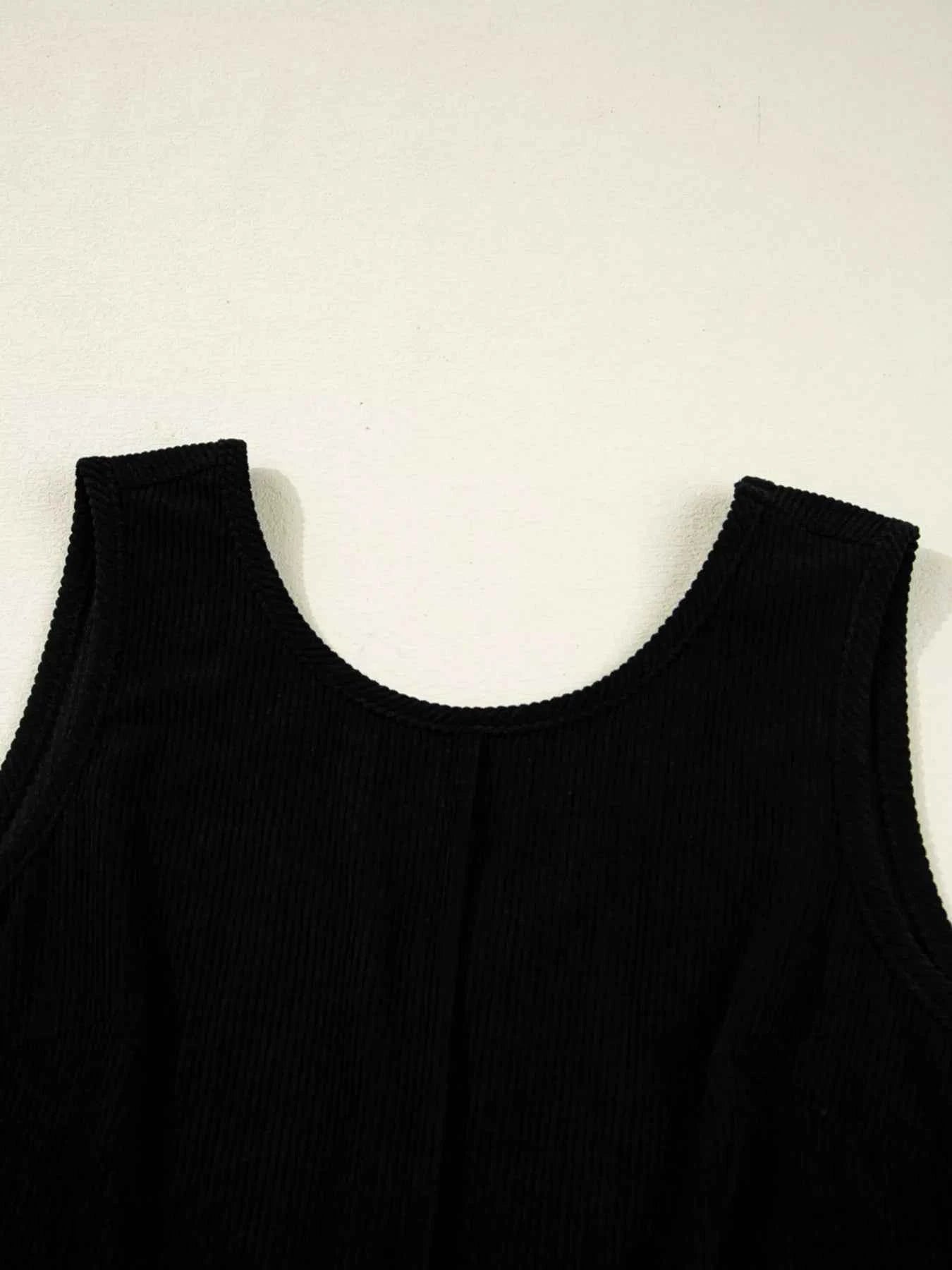 Corduroy Sleeveless Mini Dress with Patched Pockets 5bd92c3fdde14dd7b96a75bcbbf898e0-Max-Origin