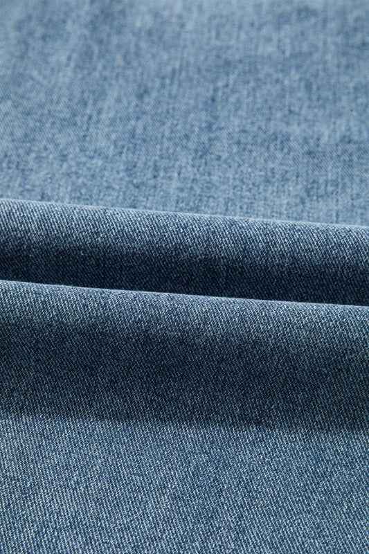 Solid Denim Embroidered Wide Leg Jeans 5be166c3-0b8b-47ad-9ed2-04d8b3223e80