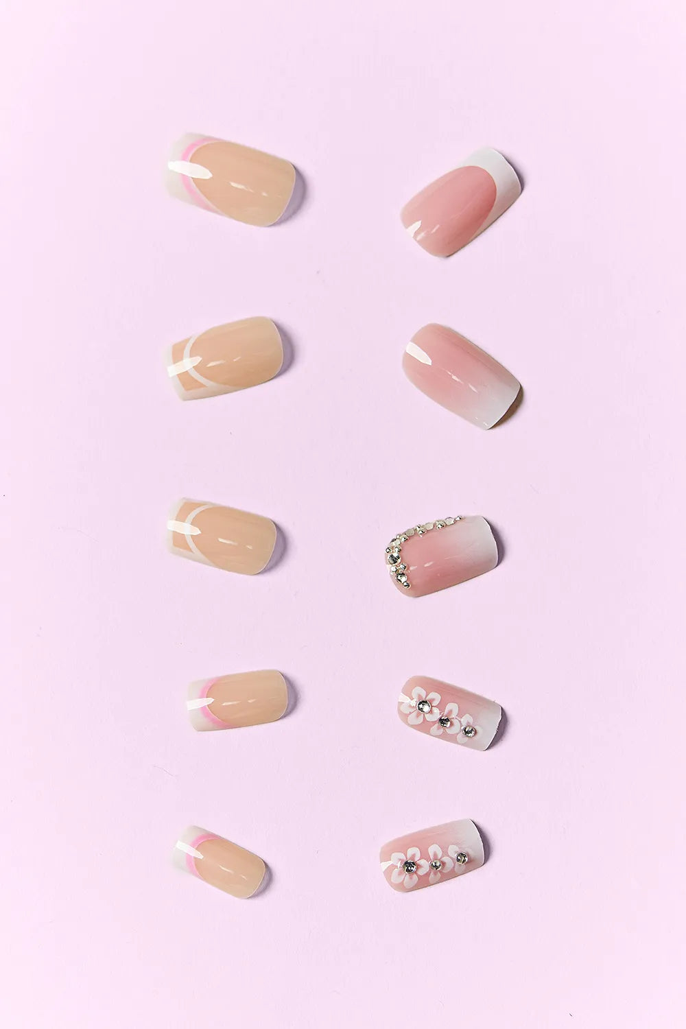 SO PINK BEAUTY Press On Nails 2 Packs 5bf15c24-3a3c-4696-bb18-1574adbb6e78-Max