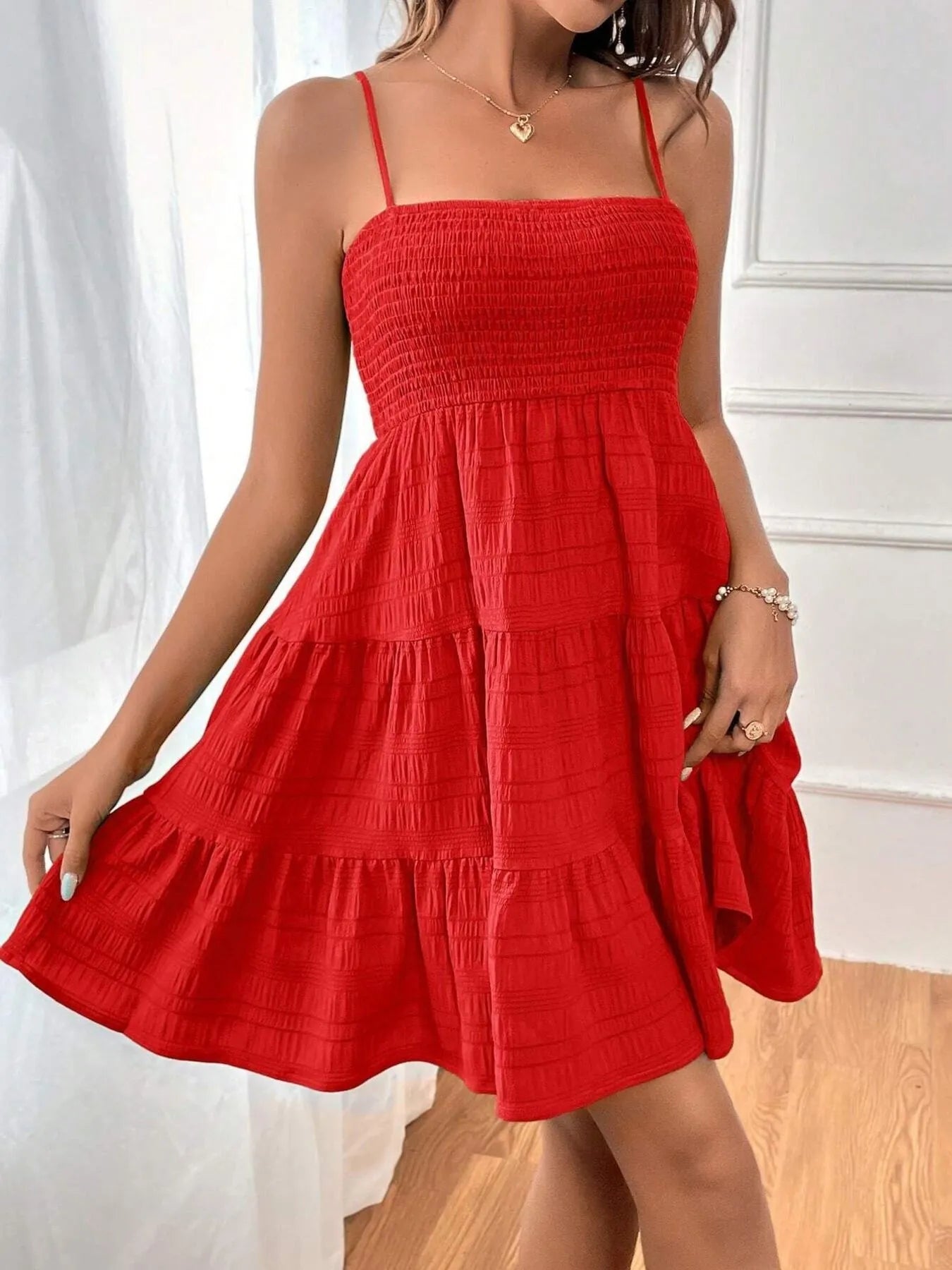 Smocked Tiered Cami Dress 5c07ed63e93245b4bd3fb59a7d3c3a5b-Max-Origin