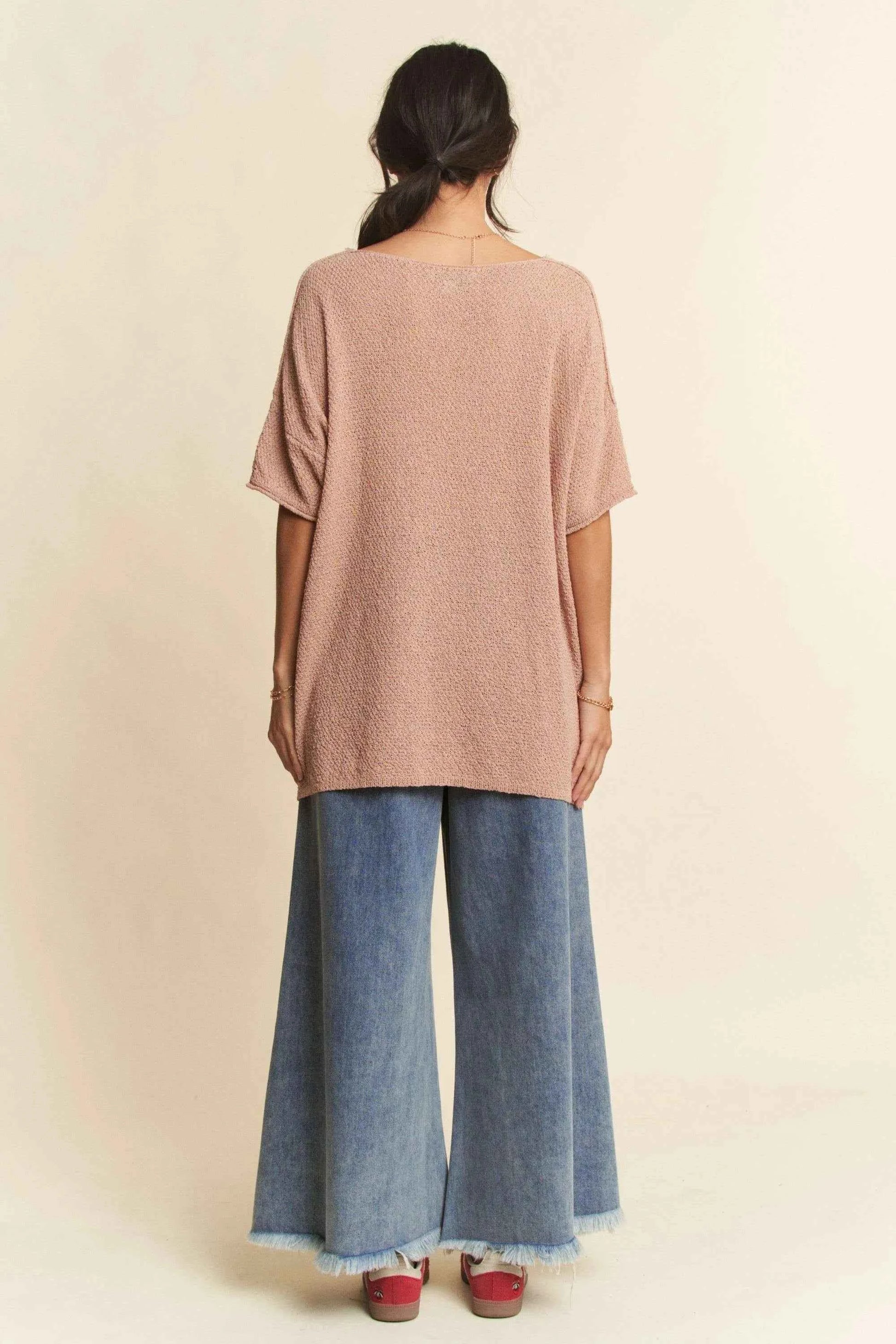Davi & Dani Patch Pocket Wide Leg Culotte Jeans 5c3032636c5249338dc866cd0a1f52ad-Max-Origin