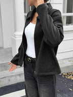 Zip-Up Dropped Shoulder Jacket 5c5a0d5dc50647f688a6a91e35b81ab0-Max-Origin