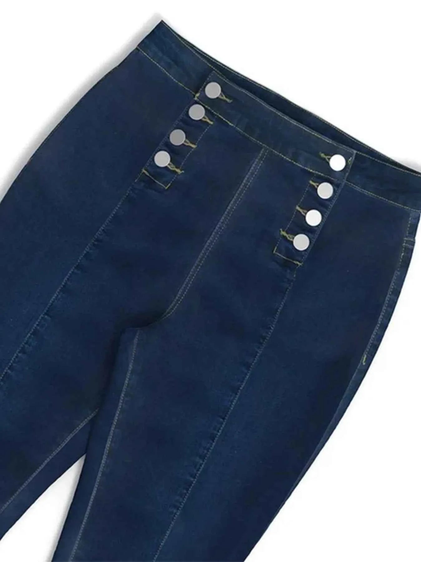 Full Size High-Waisted Double-Breasted Skinny Jeans Plus Size 5c60d2ebffb44bc48440ff9952bebfa8-Max-Origin