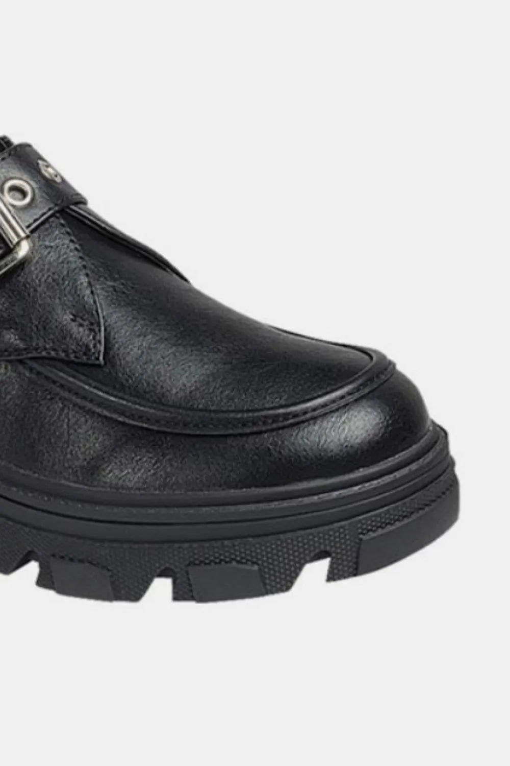 Forever Link Buckled Platform Lug Sole Loafers 5c761a11-3104-42e6-b85a-777e049cd1c6-Max