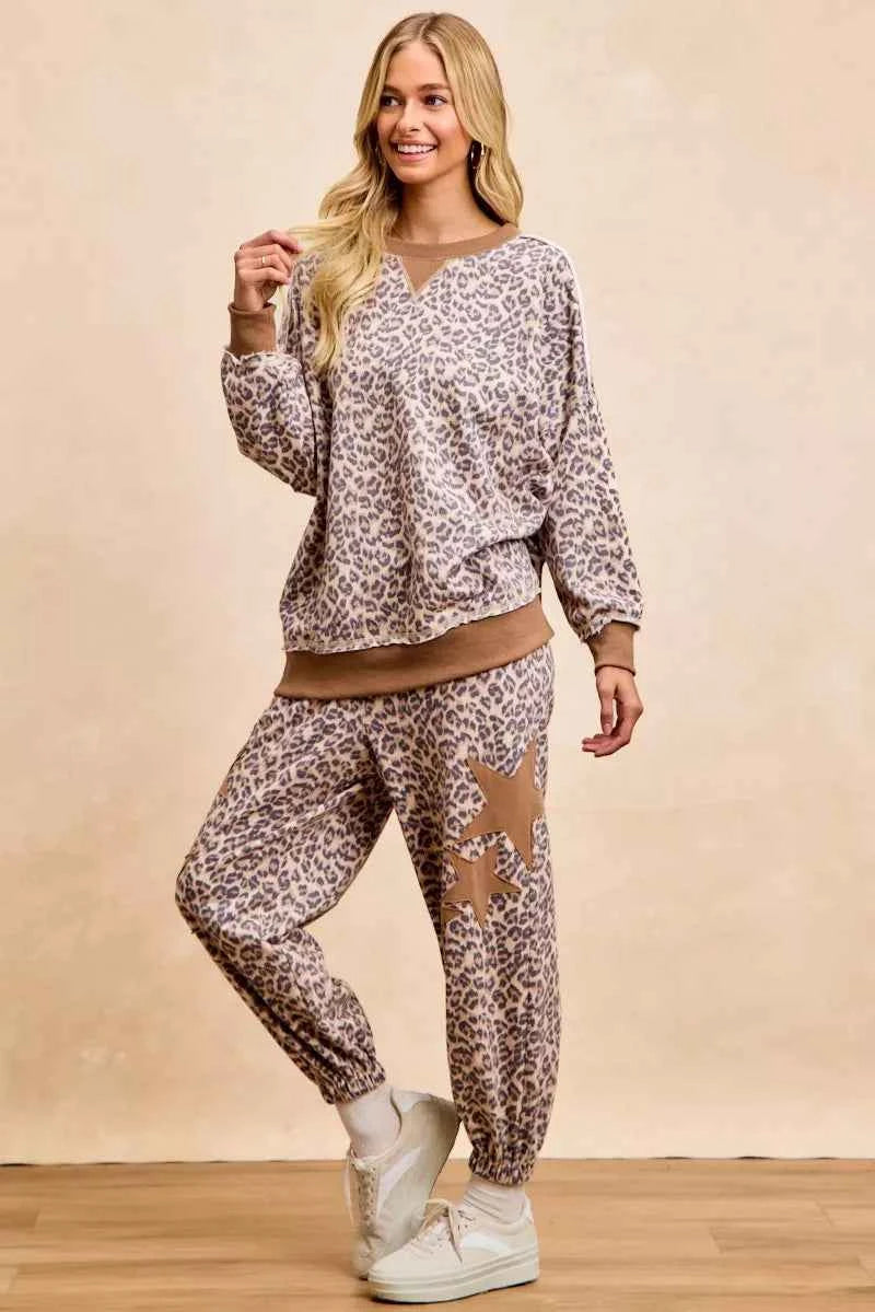 BiBi Leopard Printed French Terry Sweatshirt 5c77e2c23f2e46bb86ab3dcb4fabbbcf-Max-Origin