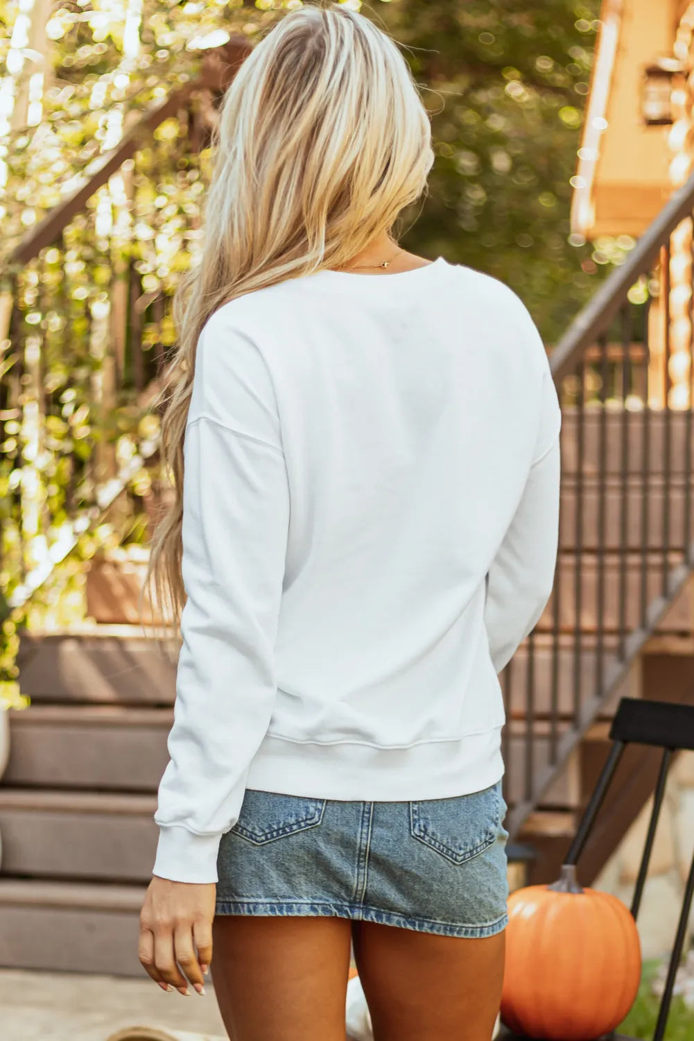 Pumpkin Graphic Long Sleeve Sweatshirt 5cf2e2fa-f488-45c4-967f-1b81322f2c94-Max