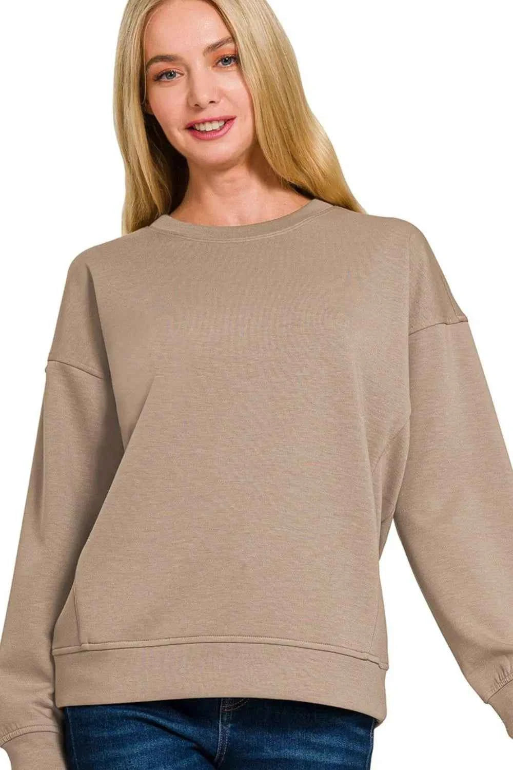 Zenana Scuba Round-neck Sweatshirts 5d19d349-20fe-4035-bf72-1ca008da3b04-Max-Origin