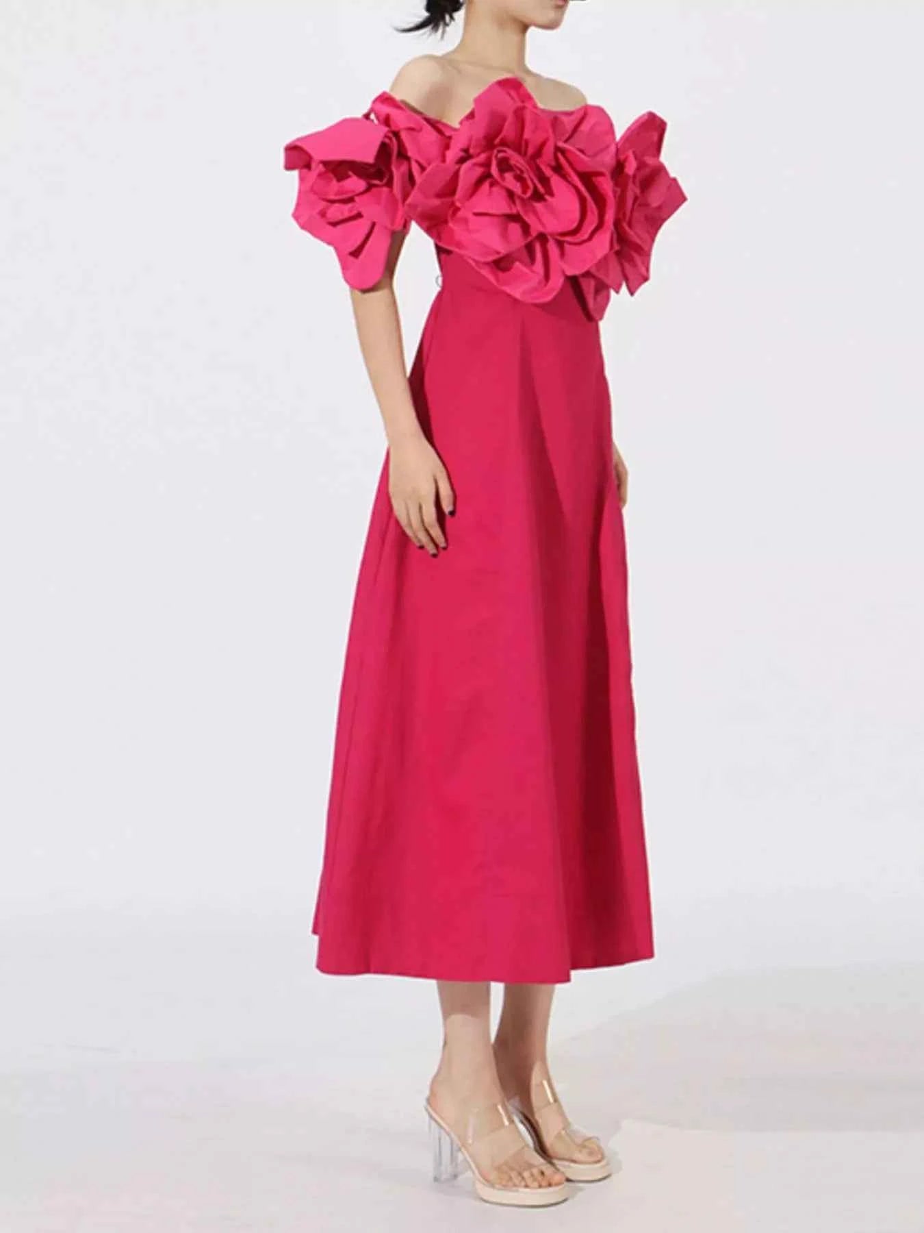 Flower Off-Shoulder Maxi Dress 5d2dcb80-0500-482a-8cc5-87ec1d41514e-Max-Origin
