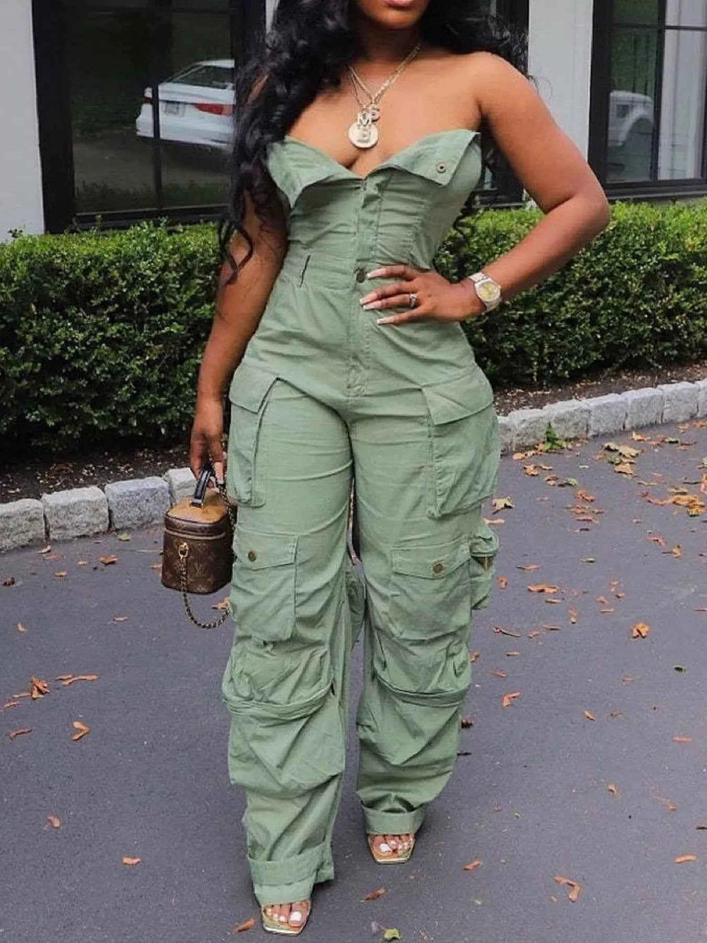 Tube Snap Down Cargo Jumpsuit 5d509c29-99fa-4a98-a853-4763d0ec8922-Max-Origin