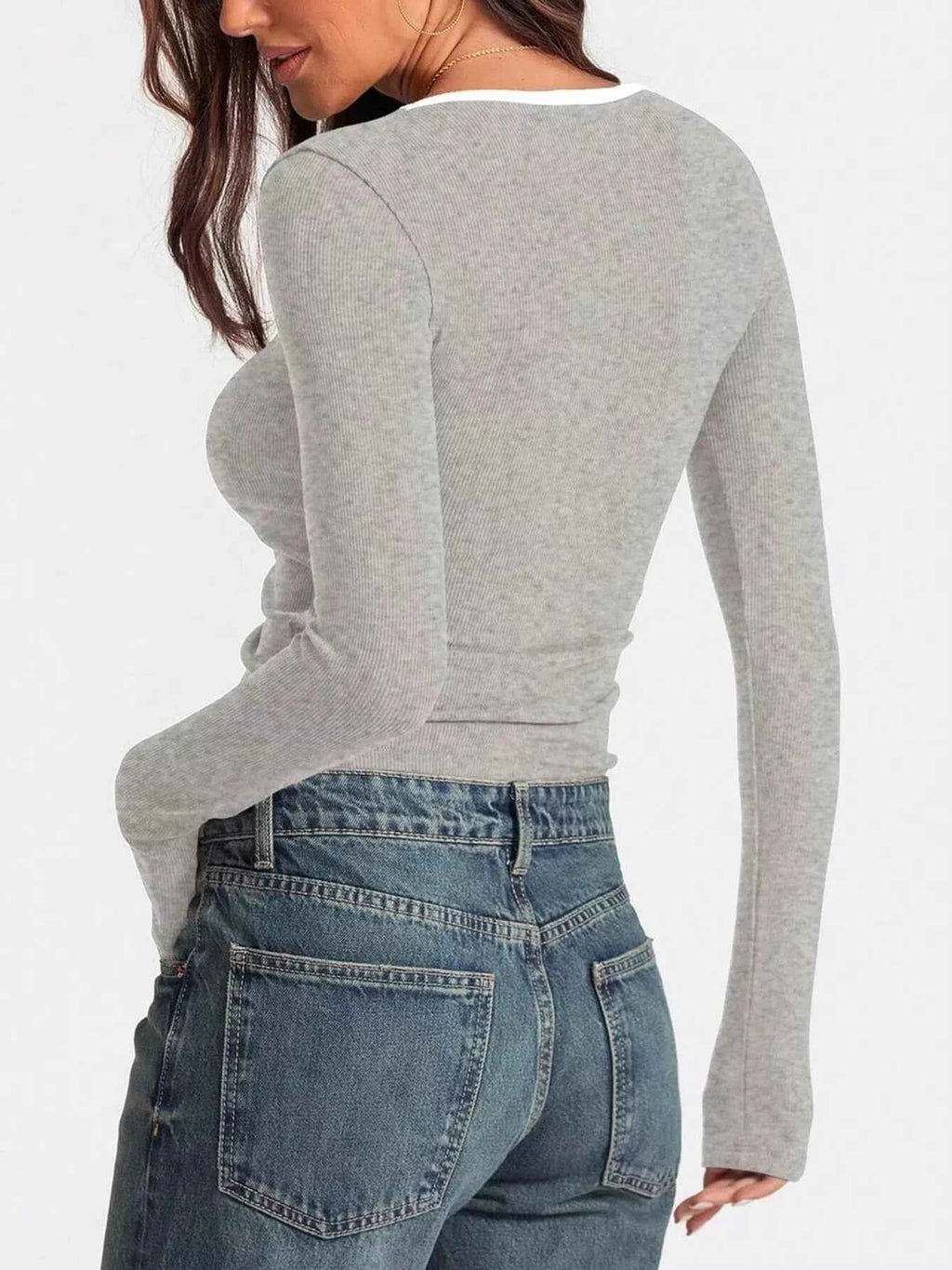 Scoop Neck Long Sleeve T-Shirt 5d52a118906d46ba8b704c8e2d8b04c3-Max-Origin