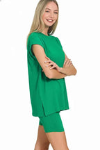 Zenana Brushed Dty Microfiber Top & Biker Shorts 5dbf6e77-28a0-4489-b450-d4852ff84400-Max-Origin