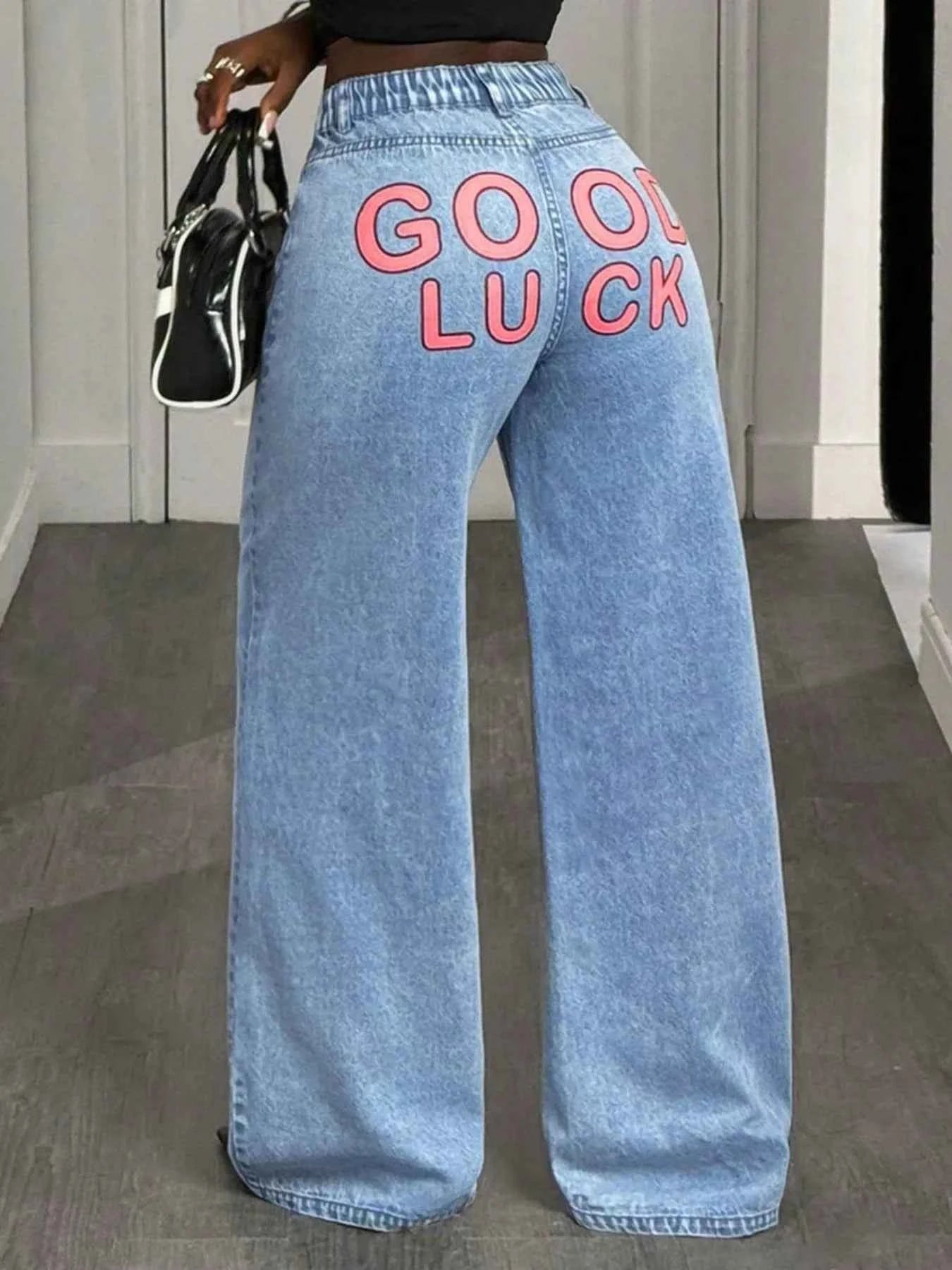 GOOD LUCK Wide Leg Jeans 5dfb42335e5e4009a2a2b1da3f0ae4a6-Max-Origin
