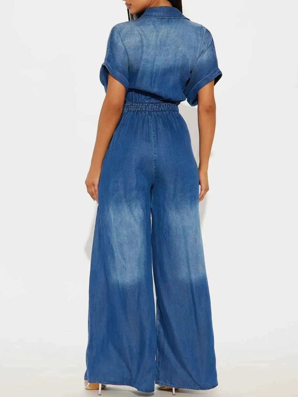 Button Front Wide Leg Denim Jumpsuit 5e27e38e-a61d-4799-8eb8-60c93dec8c87-Max-Origin