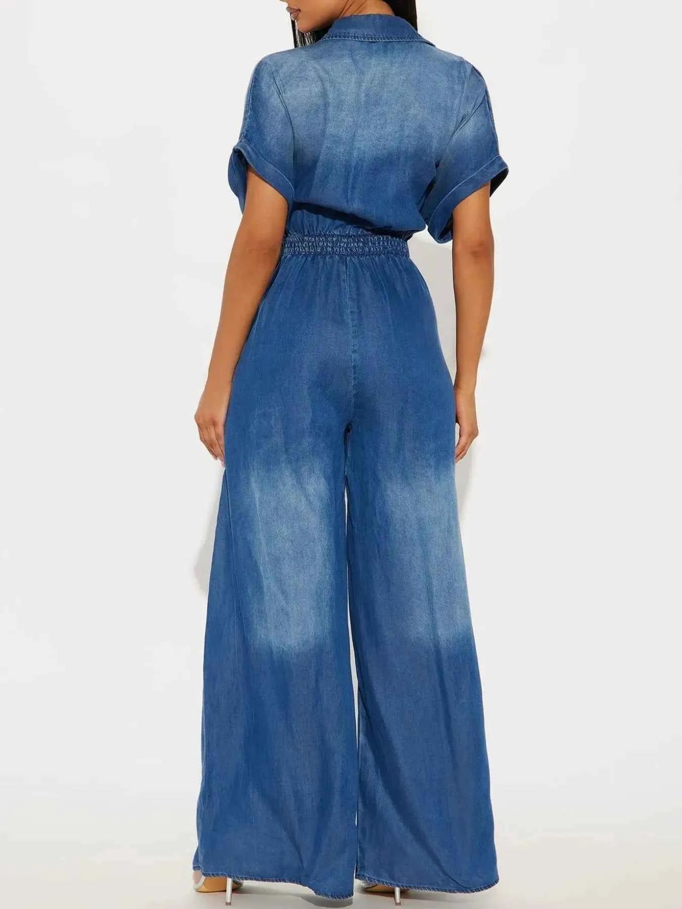 Button Front Wide Leg Denim Jumpsuit 5e27e38e-a61d-4799-8eb8-60c93dec8c87-Max-Origin