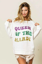 BiBi Queen Of Mardi Glitter Print Mardi Gras Sweatshirt 5e2a376005714e20806a9db467759a05-Max-Origin