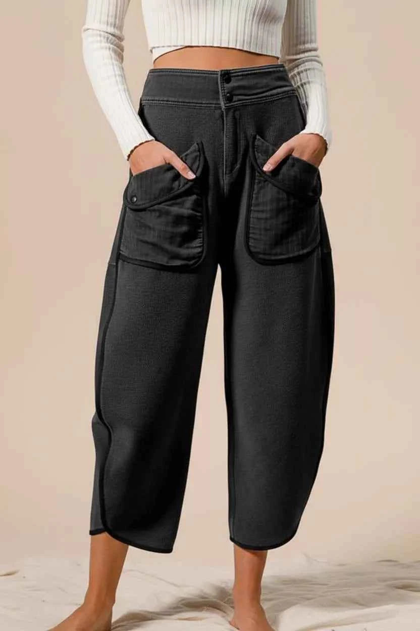 BiBi Washed Terry Pants with Pockets 5e704717-30bb-4efd-b39d-c018921bee96-Max-Origin