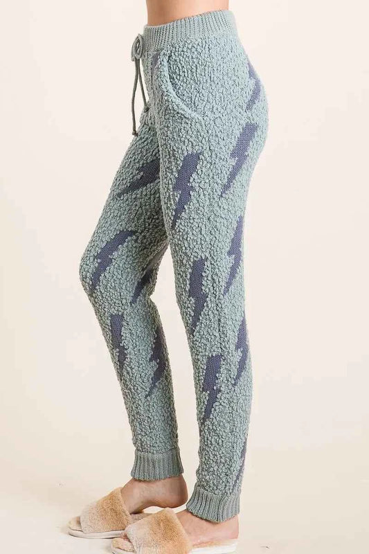 BiBi Cozy Soft Hairy Popcorn Sweater Pants 5e728c9b86694f8791f6b6adb704facc-Max-Origin