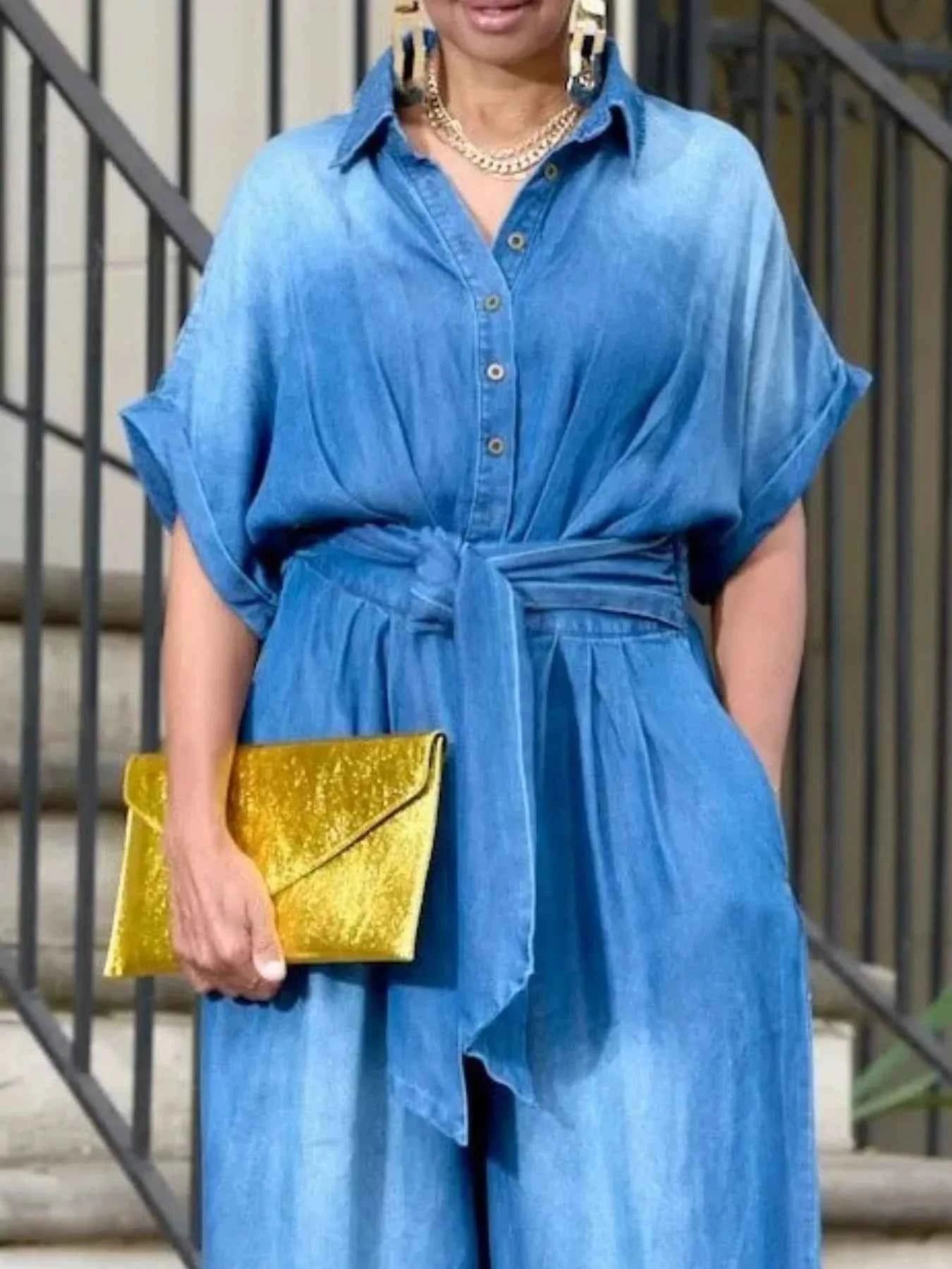 Button Front Wide Leg Denim Jumpsuit 5e7c7c4e-2856-4a87-b171-2e95f9e5e3e8-Max-Origin