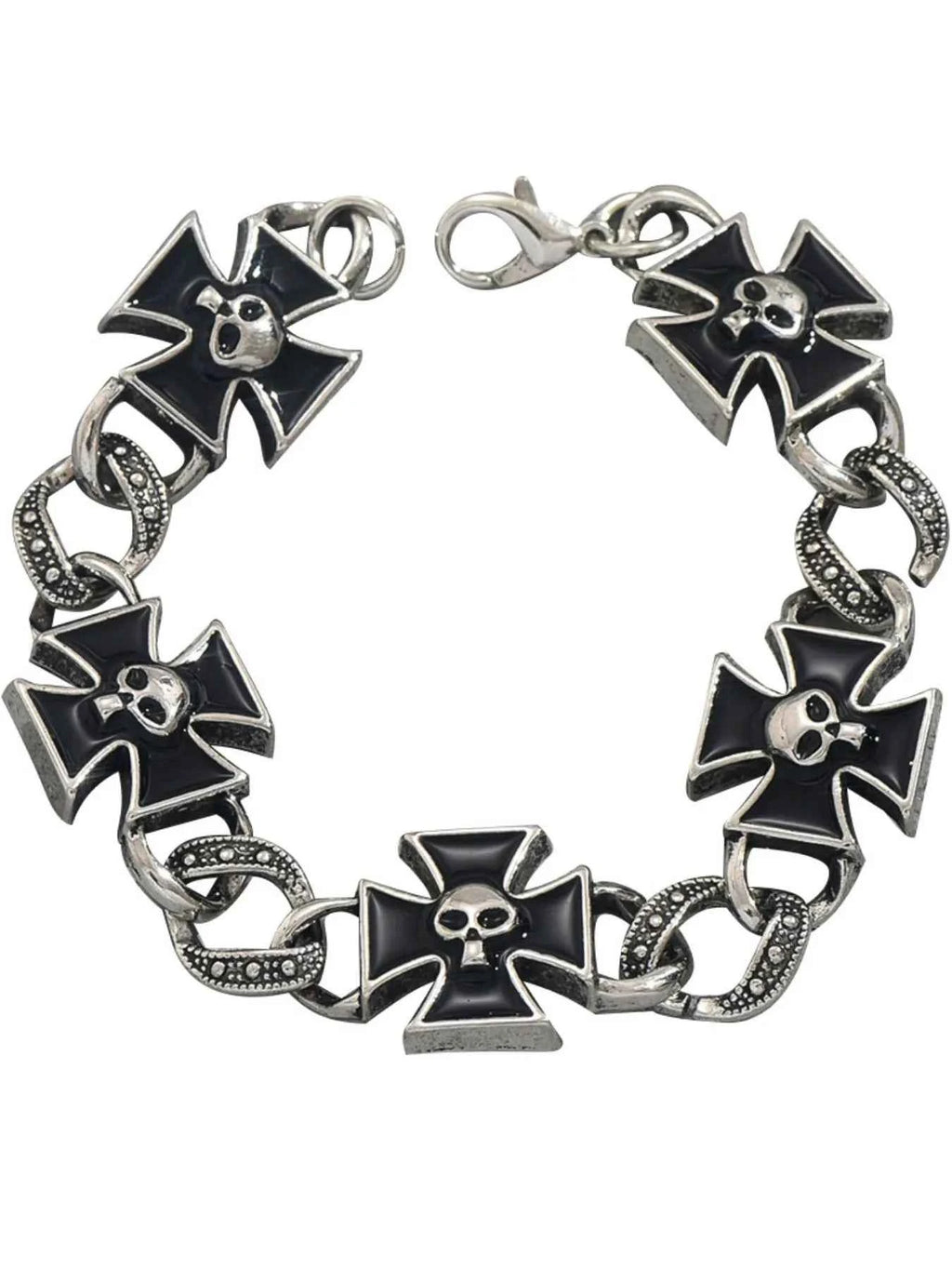 Gothic Skull Cross Chain Bracelet 5ebe0bd9-bc4e-473b-a9c0-e009b96cac1b-Max-Origin