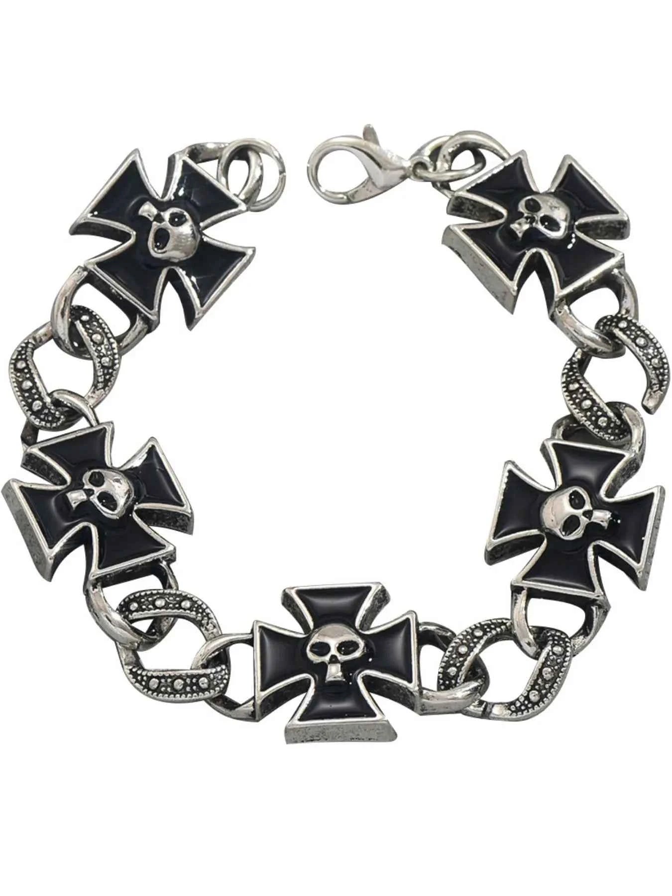 Gothic Skull Cross Chain Bracelet 5ebe0bd9-bc4e-473b-a9c0-e009b96cac1b-Max-Origin