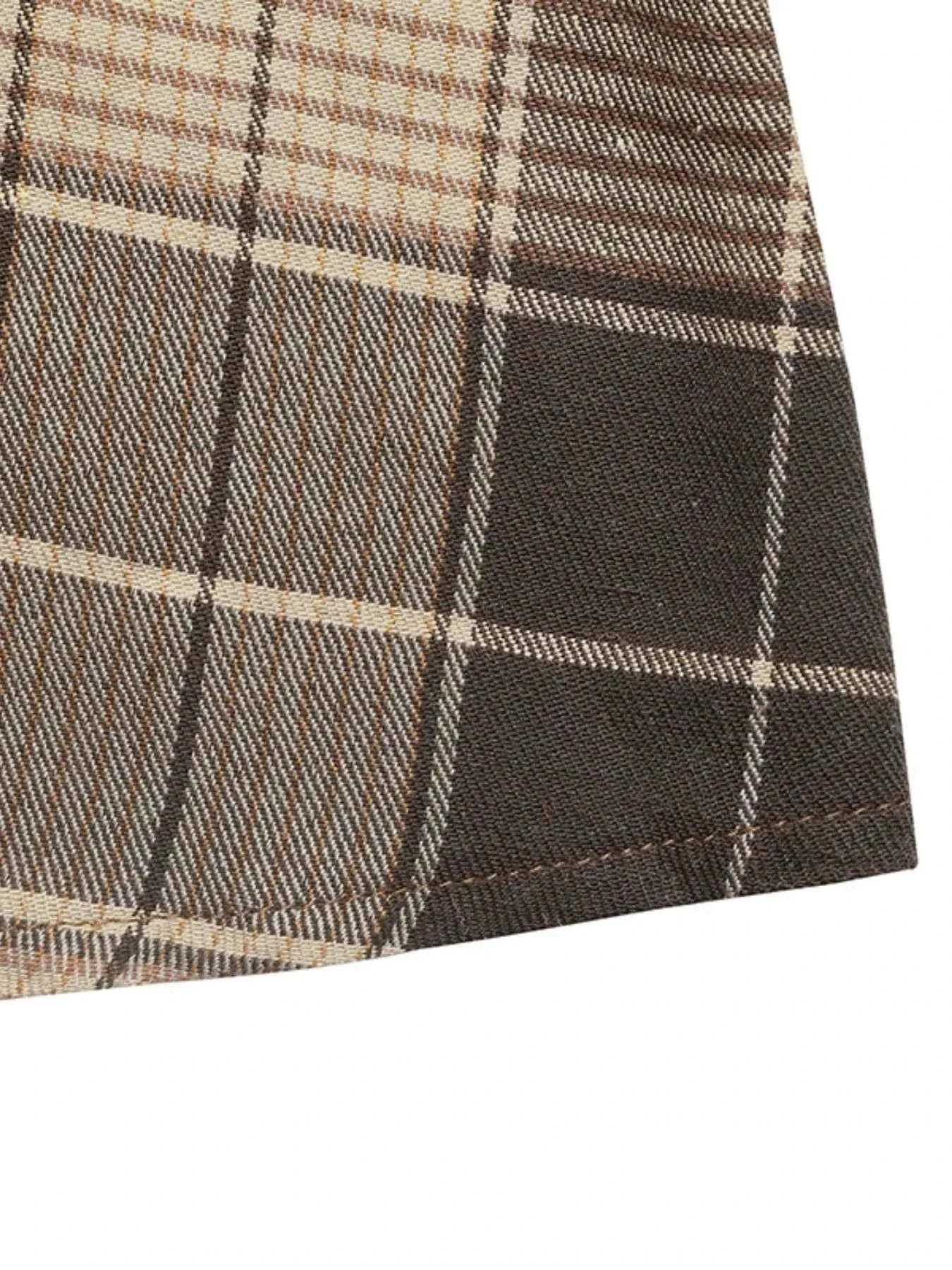 Button Front Plaid Long Sleeve Dress 5ee9fbe2-60ca-45df-921d-2d91a1473de8-Max-Origin
