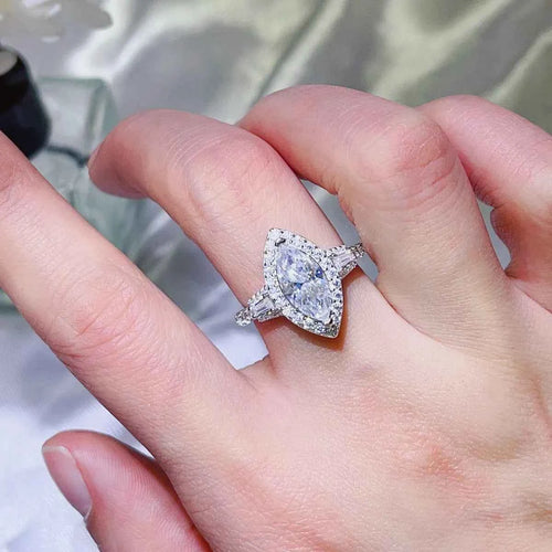 2 Carat Moissanite 925 Sterling Silver Ring White 5ef62986-b194-4ec7-9def-50805f05db60-Max-Origin