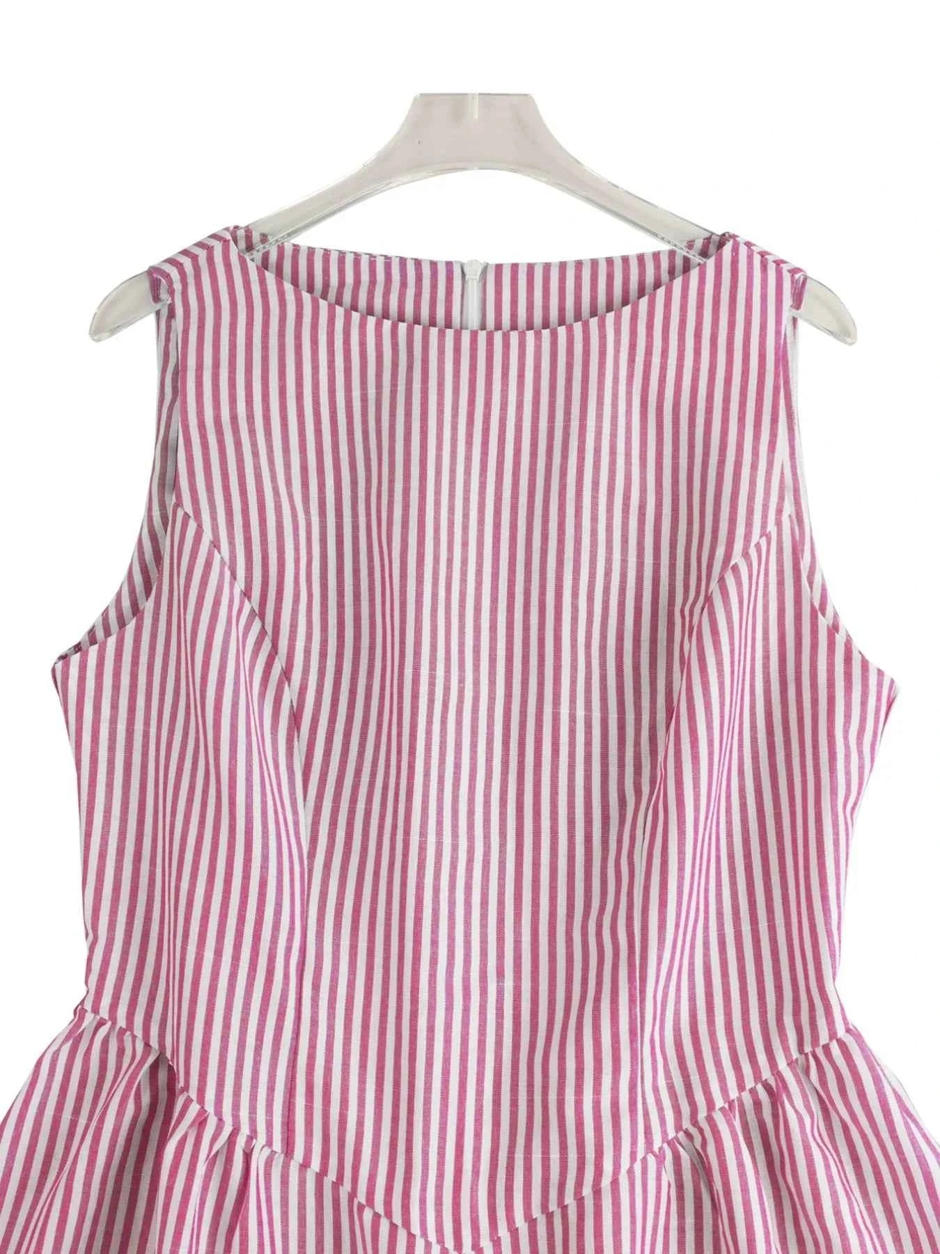 Sleeveless Striped Midi Dress 5f0c65c3-2884-4f02-93a4-33ffce95e106-Max-Origin