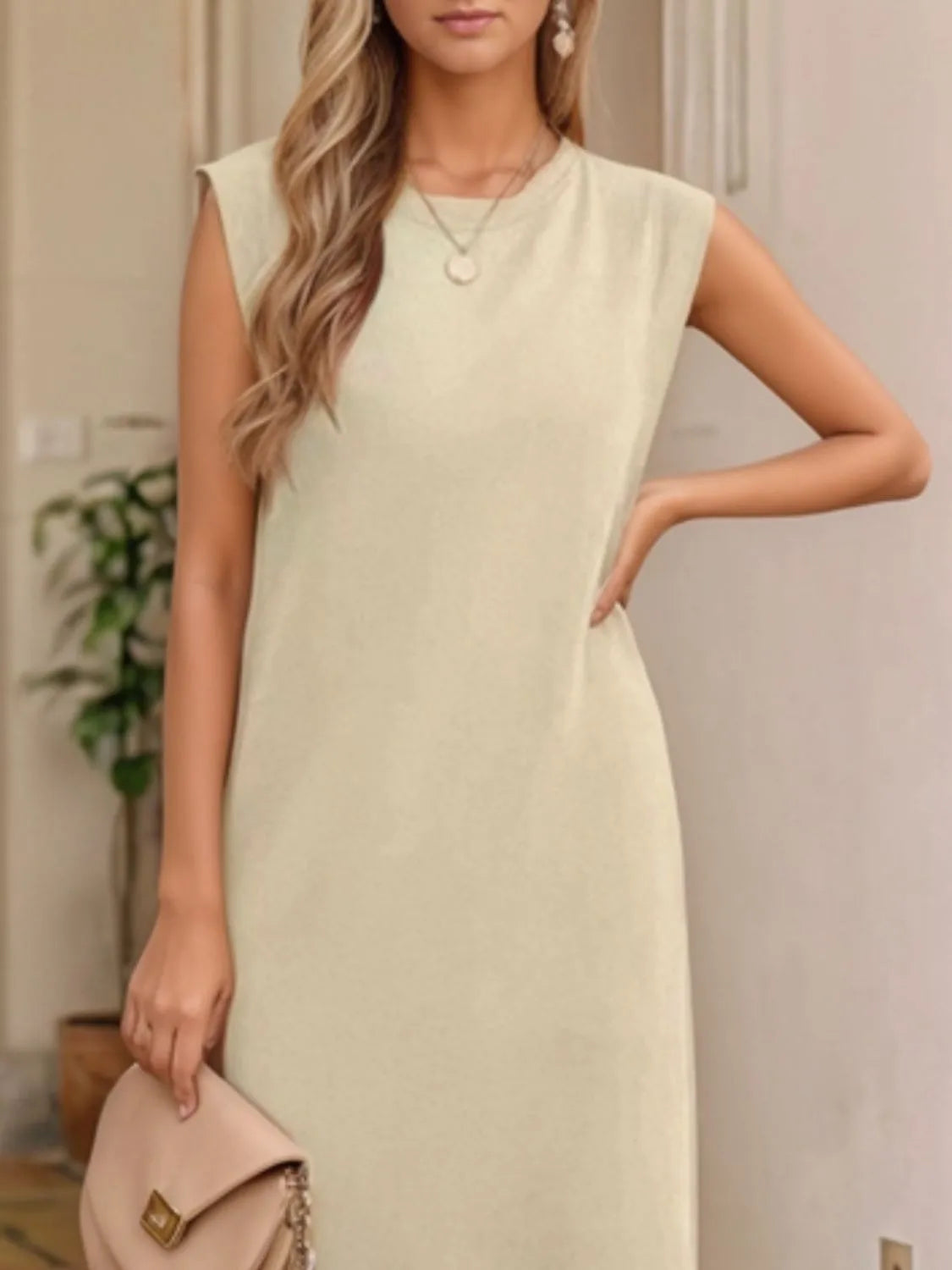 Full Size Slit Round Neck Sleeveless Maxi Tank Dress Plus Size 5f19031a-0540-4fbb-a1b1-5f10c4d98afd-Max-Origin