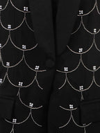 Pearl Detail Long Sleeve Blazer 5f2729d307a1416396ee438fdae6447f-Max-Origin