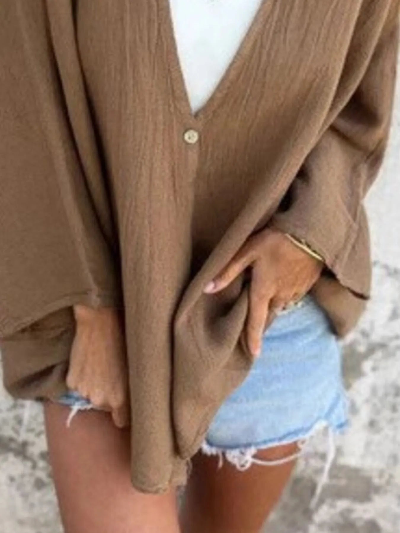 Full Size Oversized Button-Up Cardigan Plus Size 5f309beb-1d84-4654-82bc-fcd176a94f58-Max-Origin