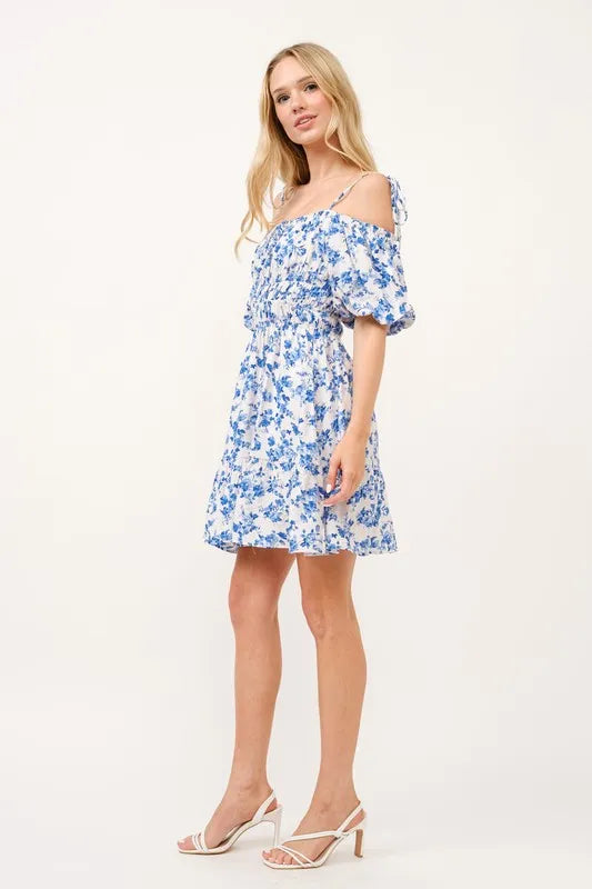 And The Why Off Shoulder Bubble Sleeve Dress 5f40c5d7d9974697894f5903ff9c5056-Max-Origin