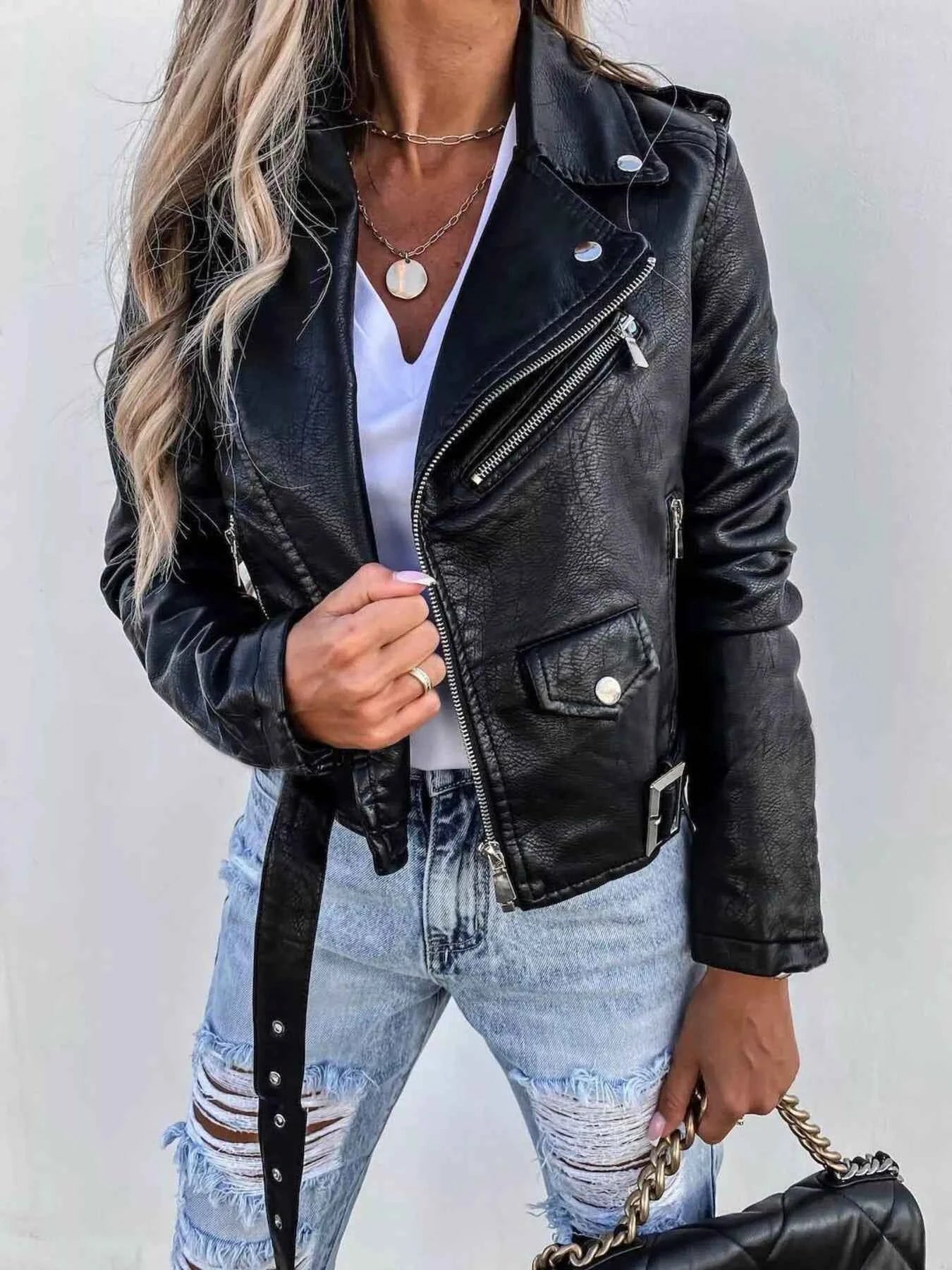 Full Size Zip Up Leather Motorcycle Biker Jacket Plus Size 5f72da95a5ef4ff0bcb30ad314e24230-Max-Origin