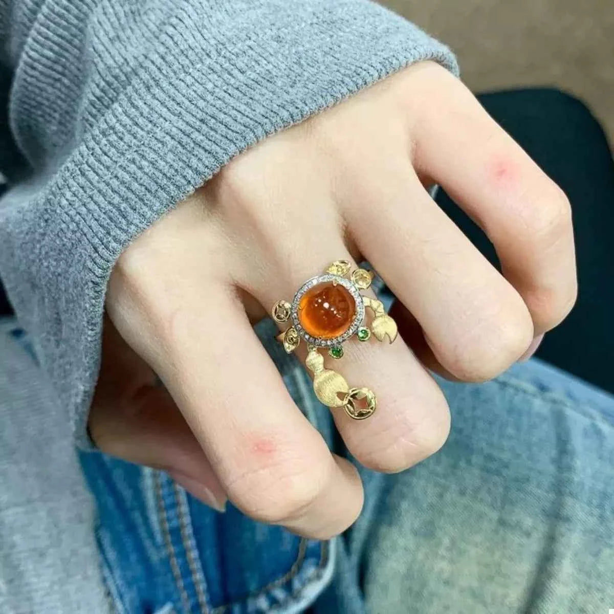 18K Gold-Plated Crab Ring 5fb7744e-289b-4447-9de1-730176e39b6b-Max-Origin