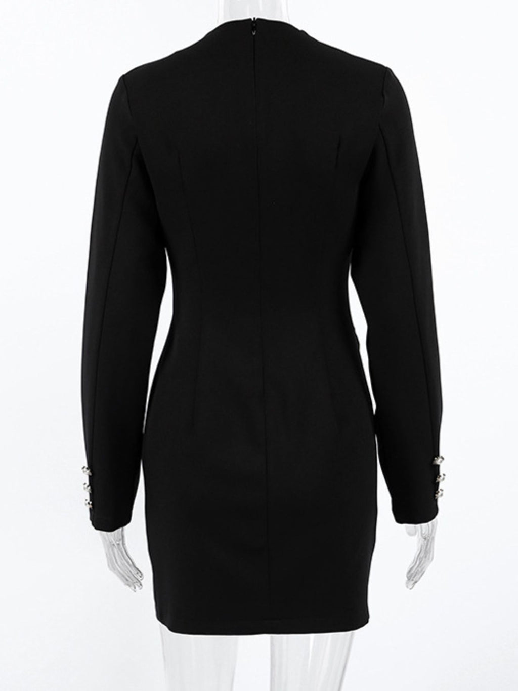 Ruched Surplice Long Sleeve Dress 5ff4476c-b7ee-4ecb-b33c-f278a5a1e5aa-Max