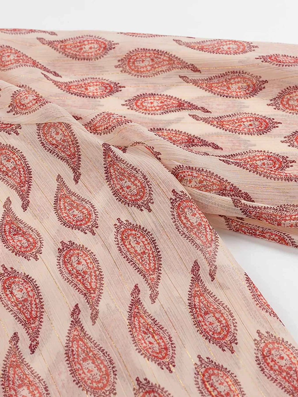 Paisley Print Frill Tie Neck Long Sleeve Blouse 5ffb5734eb574b78a47c6010ca60bebb-Max-Origin
