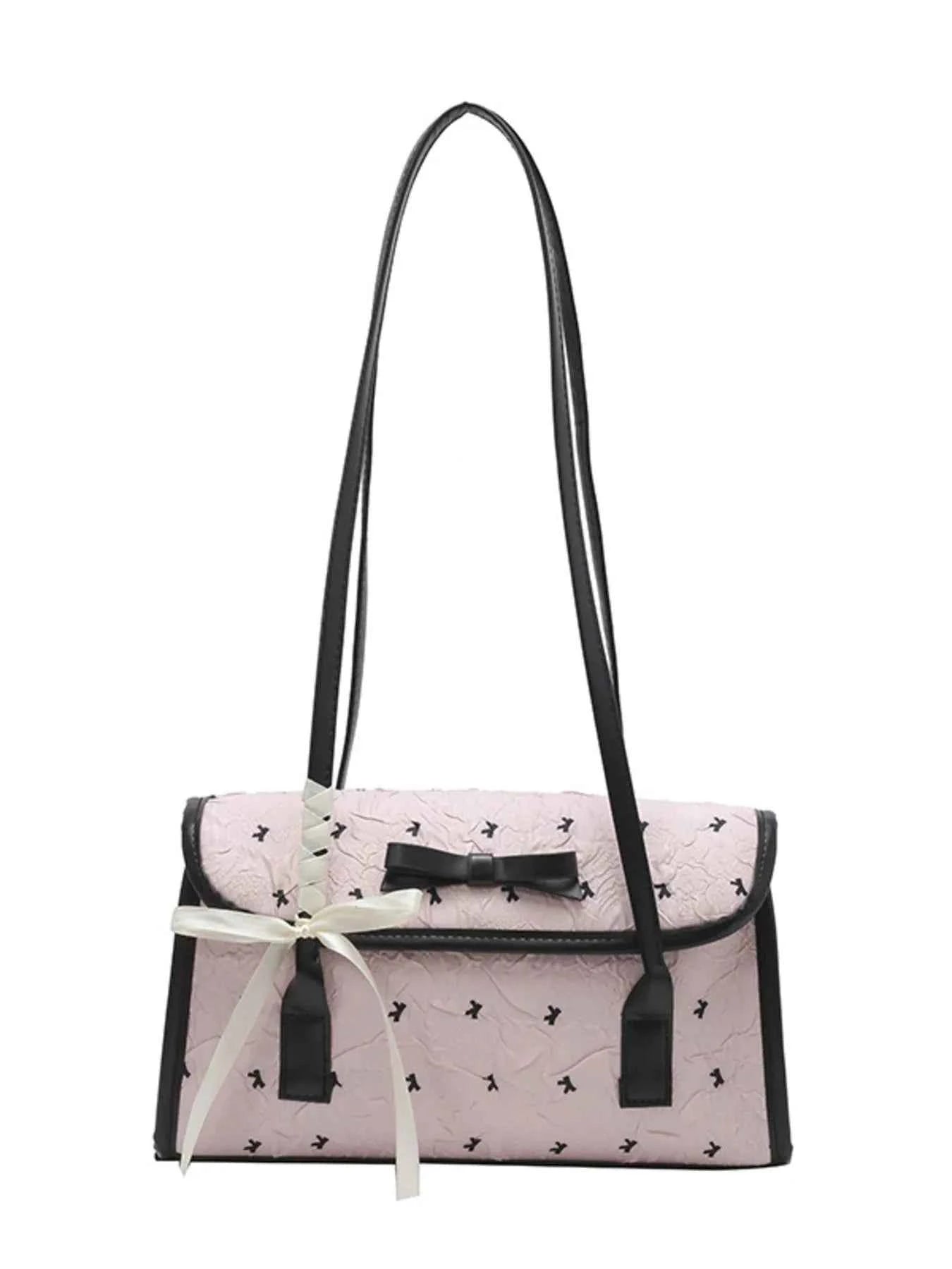 Bow PU Leather Shoulder Bag 60618513-d24c-418a-97b6-74c689a1b389-Max-Origin