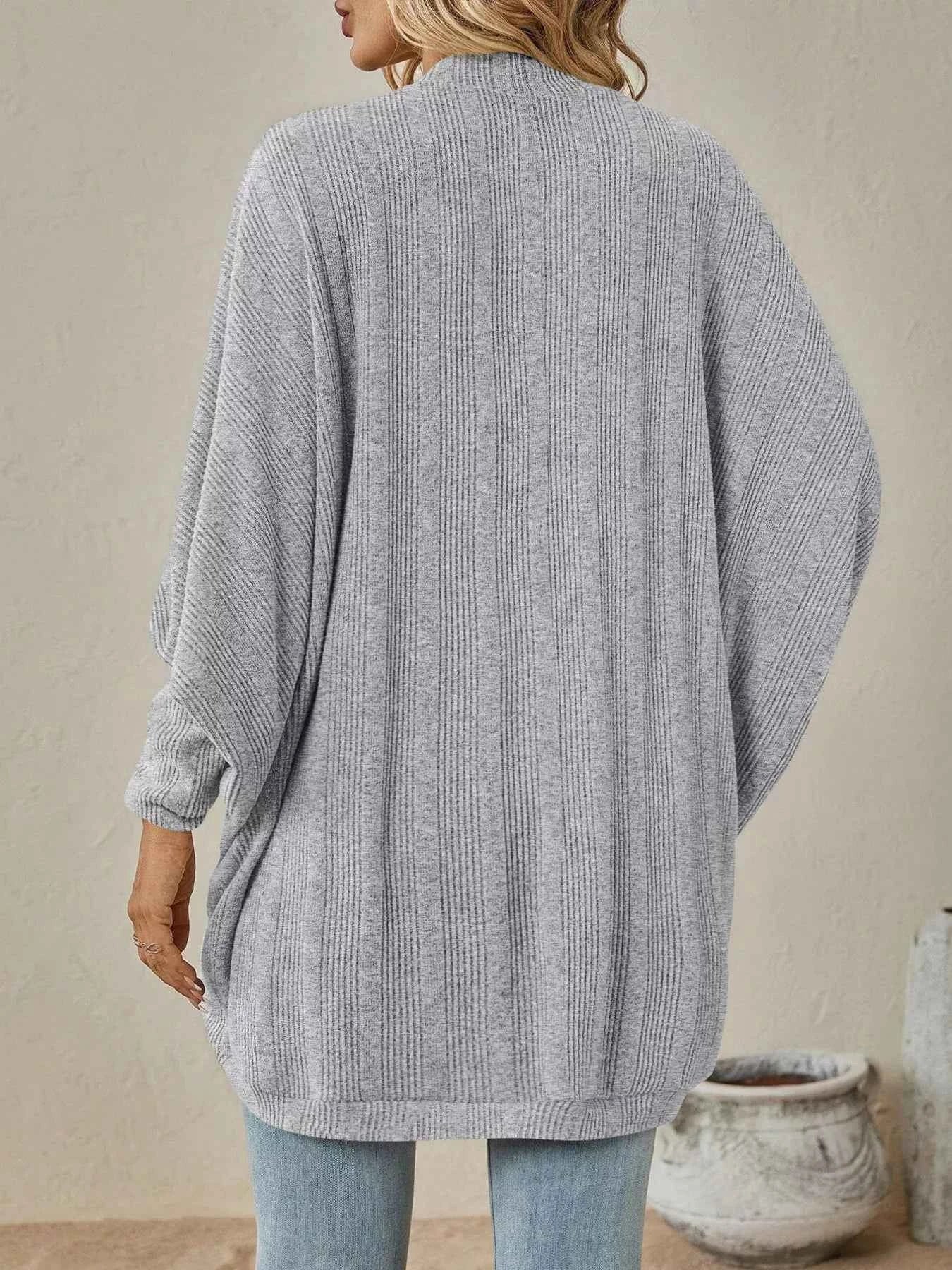 Open Front Cocoon Cardigan 6064d27c215540e6b0a719a7aecf6f3e-Max-Origin
