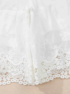 Lace Ruffle Tiered Drawstring Elastic Waist Shorts 60751c986d324433b8615b25738cddc6-Max-Origin