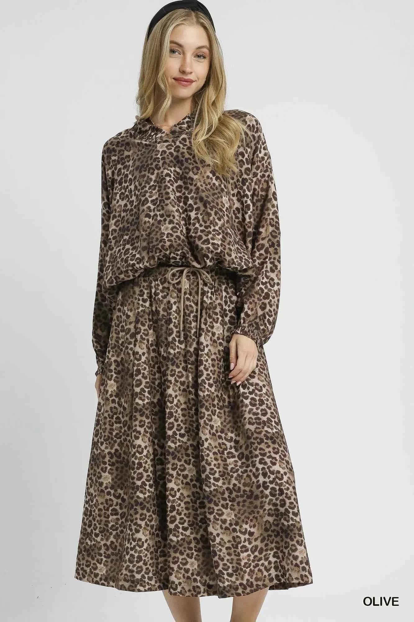 Umgee Drawstring Leopard Midi Skirt 608f0914-9e9c-49f2-aeef-9b48600d591c-Max-Origin
