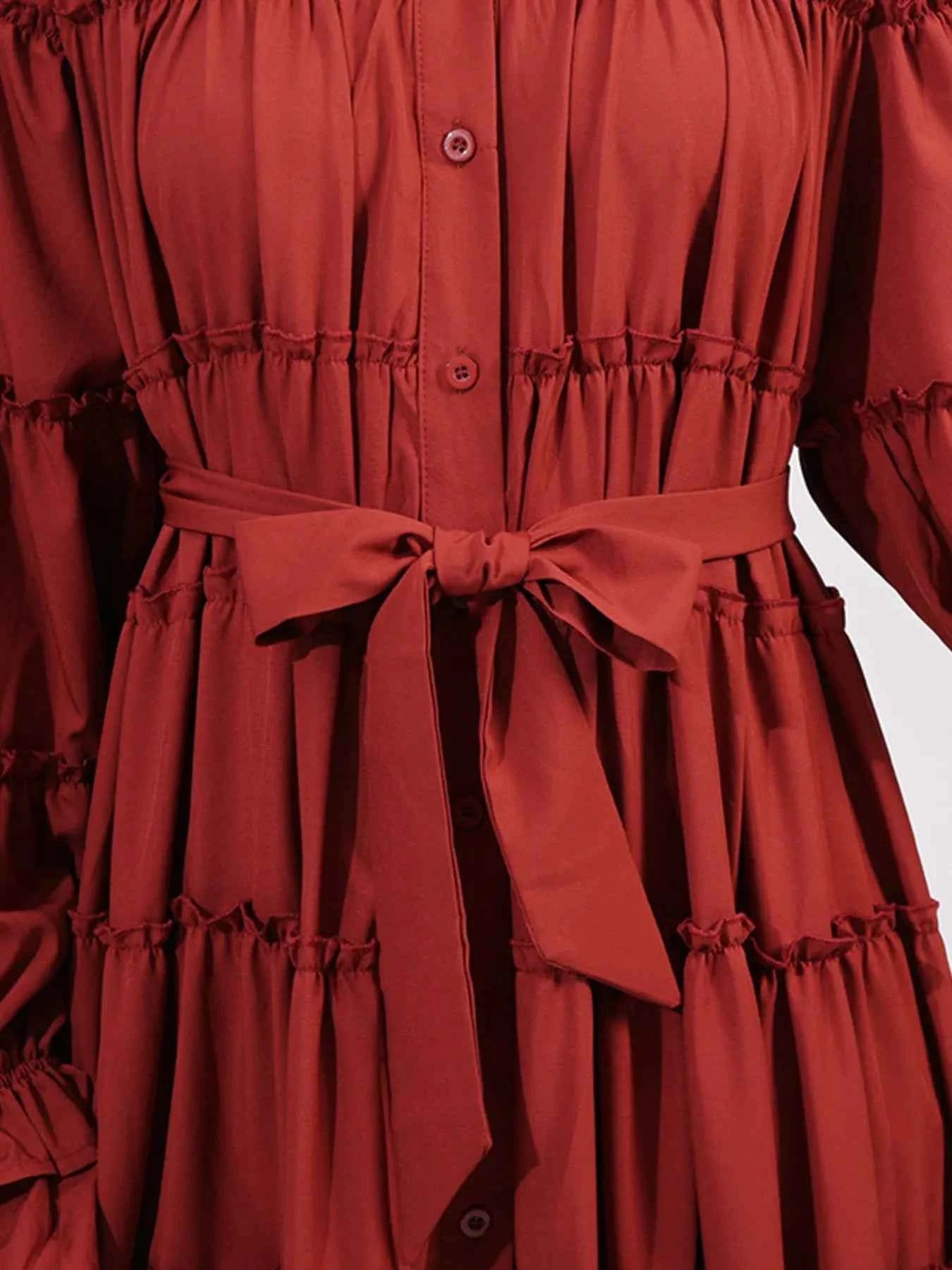 Tiered Tie Waist Maxi Dress 609c58ef-8239-4ef9-82ab-6f05a1c5356e-Max-Origin