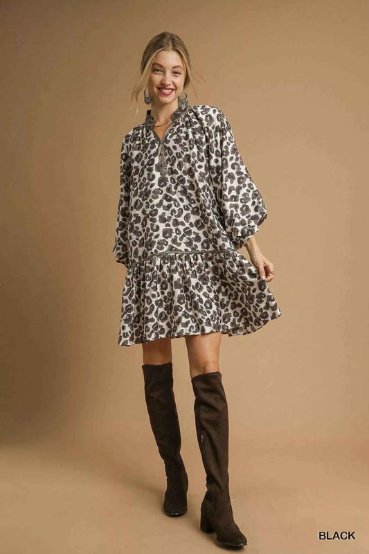 Leopard Print Tiered Mini Dress 60afe30b-2ee0-408f-a2f0-9a61eee016e0-Max-Origin