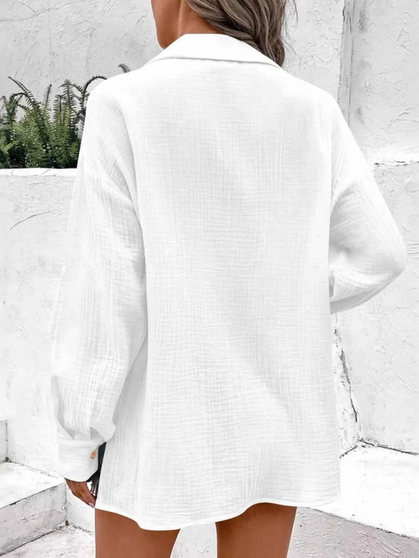 Textured Button-Up Casual Shirt 60f5c39e599f4b98a7332d4e2d81bb57-Max-Origin
