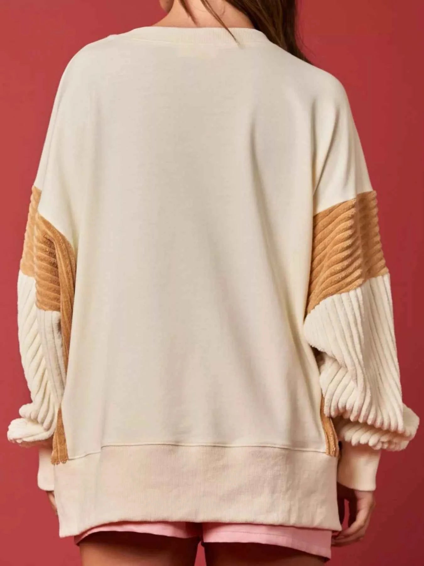 Nutcracker Long Sleeve Sweatshirt with Side Slit 6144cdfd-387f-4587-9f5e-d9264147ee2a-Max-Origin