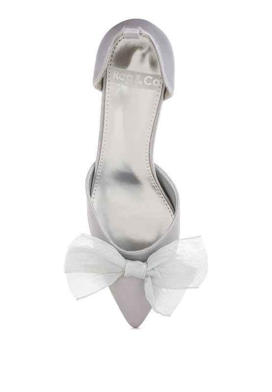 Cadell Bow Detail Satin Sandals 615d5011-1817-40bd-b7db-7c396f9520d6