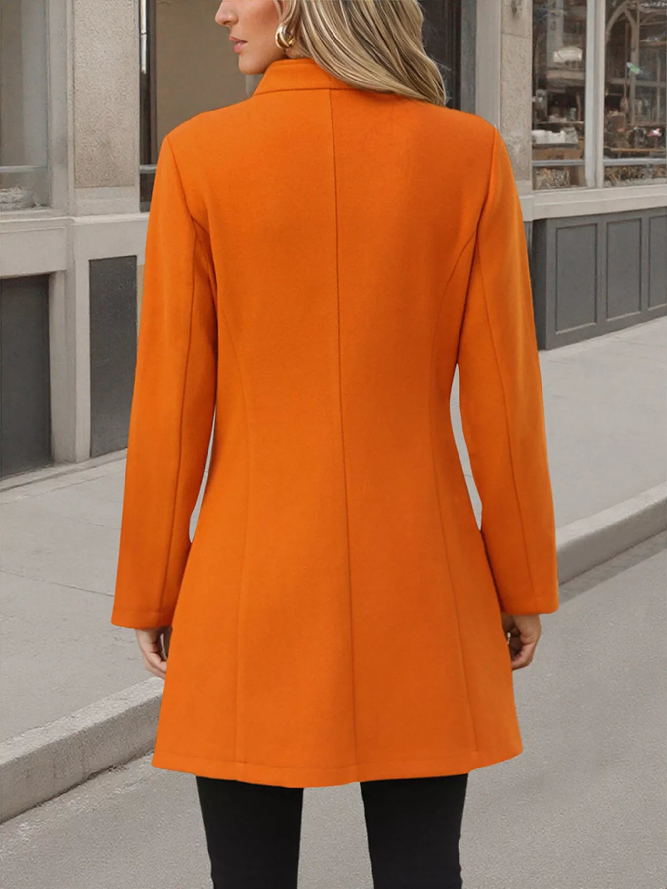 Button Up Long Sleeve Coat Yellow 616123e2435d4f26bbd7e53814cec44b-Max-Origin