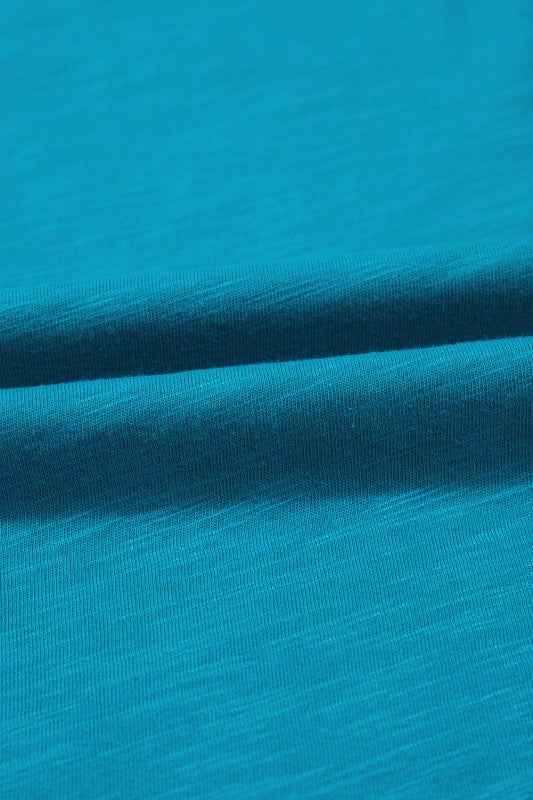 Metallic Contrast Trim Scoop Neck Tank Top 616393cc-1810-4a05-8033-c6e4e5b54245