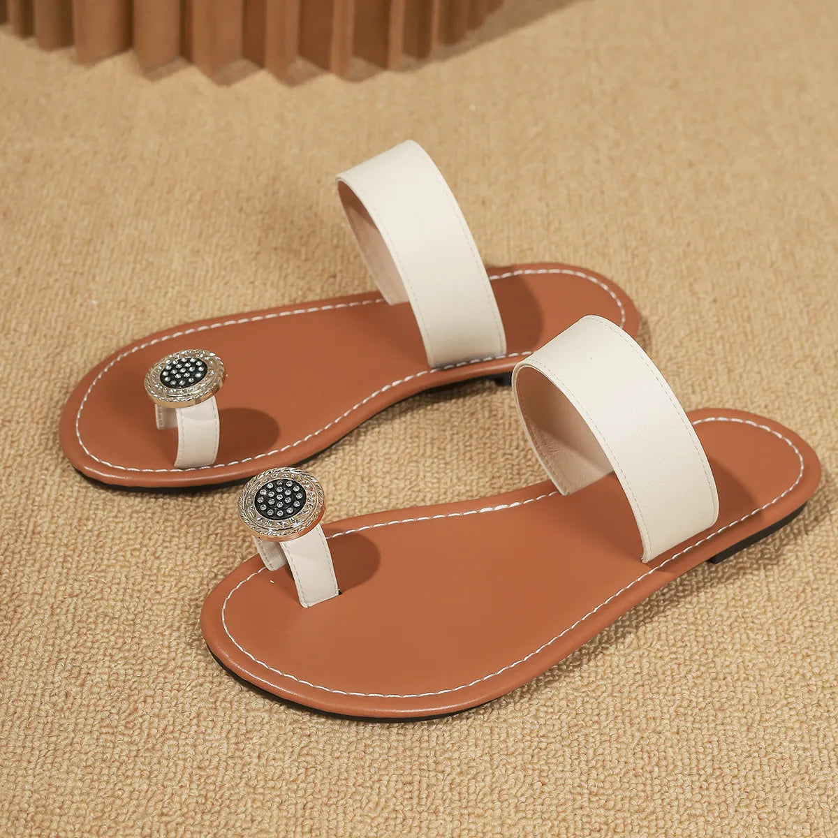 Toe Loop Flats Sandals 6178af11-b7e2-4113-84cf-5873f2957b3f-Max-Origin